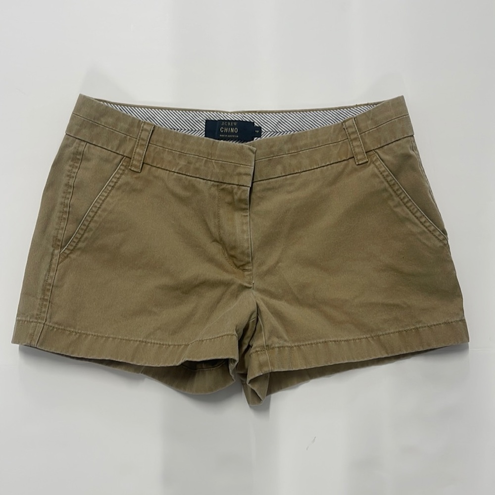 J Crew Chino Shorts Size 4